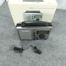 Grundig S350 Shortwave Radio 5 Band World AM FM AC Power Portable Working Box🔥