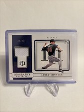2023 Panini National Treasures Biography Materials Jared Shuster 13/49