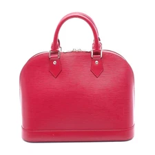 Louis Vuitton Alma Pm Epi Leather Handbag Women Pink One Size