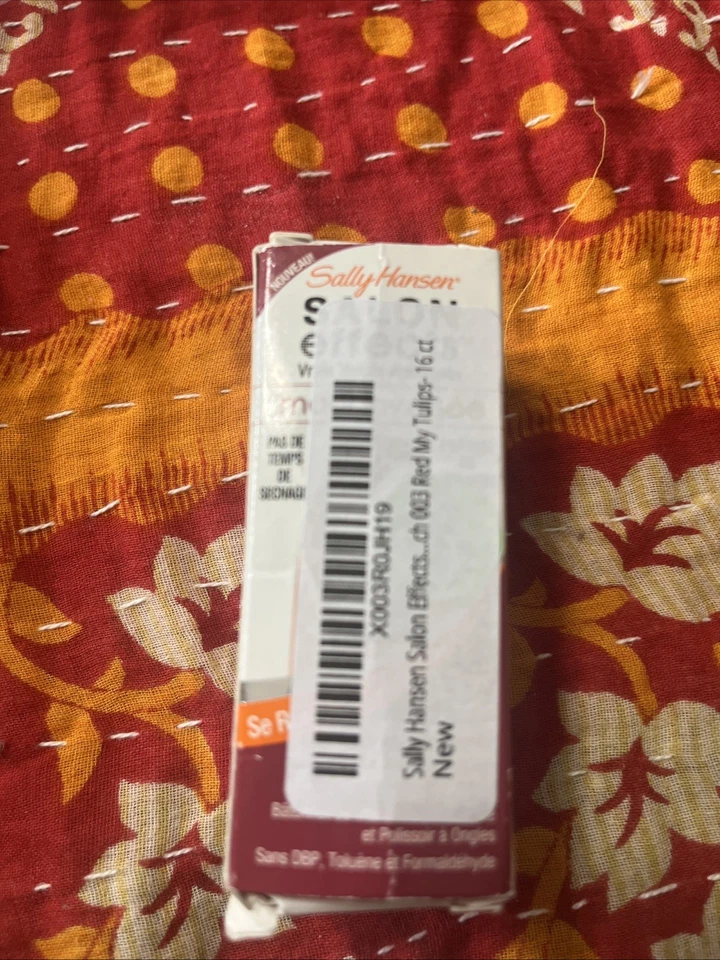 Салонные полоски для лака для ногтей Sally Hansen 003 КРАСНЫЕ МОИ ТЮЛЬПАНЫ - Изображение 4 из 4