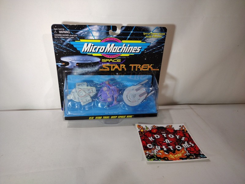 The Original Micro Machines Star Trek XII: Deep Space Nine (Galoob, Sealed)