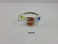 Kleine Glas Schale Bunt Mid Century 50er 60er Jahre Vintage Dekoration #254530