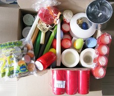 Kerzenreste-Wachsreste 9 KG, bunt gemischt, viele Farben + Formen, zum schmelzen