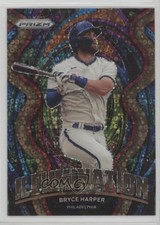 2022 Panini Prizm Illumination Bronze Donut Circle 25/40 Bryce Harper 0vc5