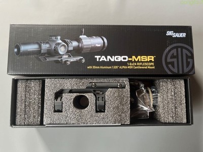 Sig Sauer TANGO MSR 1-6x24mm Scope SFP Illuminated Red BDC6