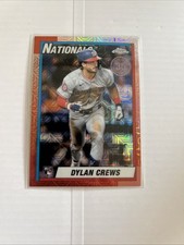 2025 Topps Series 1 - 1990 Topps Chrome Silver Pack Dylan Crews #T90C-44 (RC)
