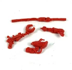 Vintage Teenage Mutant Ninja Turtles TMNT 1990 Fugitoid Weapon Accessory 4 piece