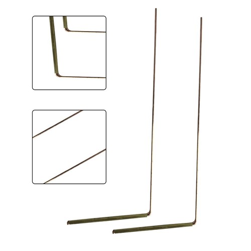 Copper Finder Rod Pair to Assist in Gold Mining and Water Locating Tasks - Picture 7 of 9