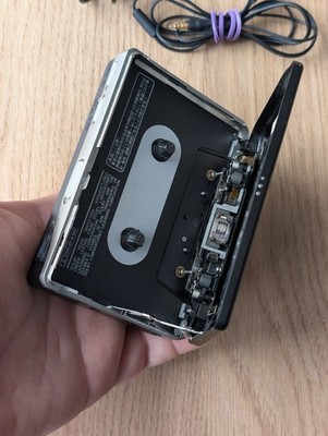 Sony WM-FX707 Radio Walkman Black Cassette Player W/ Remote