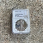2025-W American Silver Eagle Laser Engraved Privy NGC PF 70