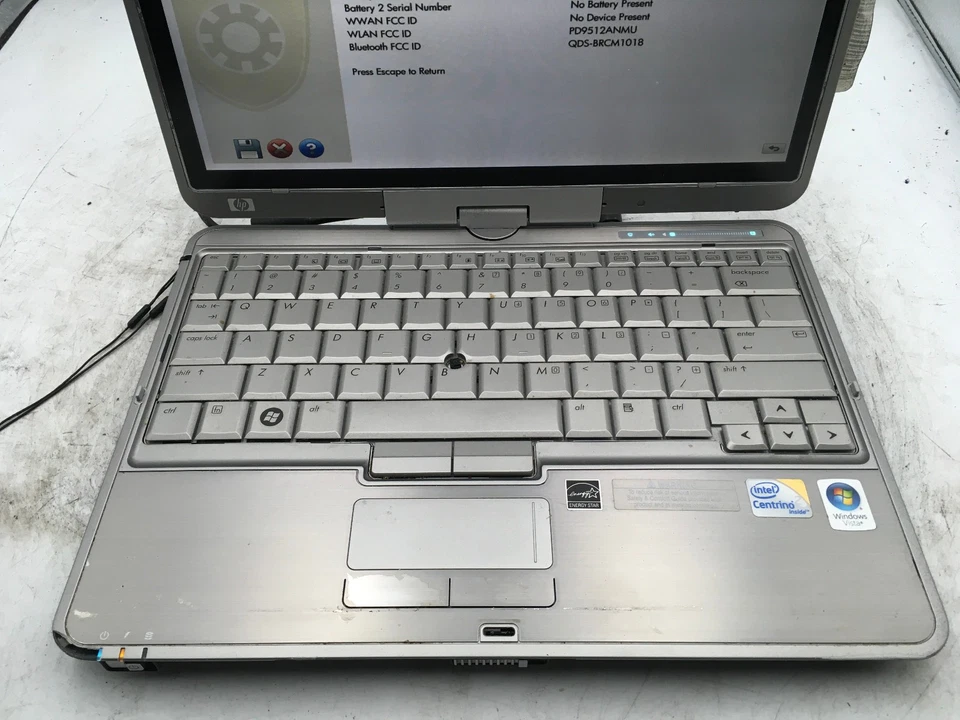 HP ELITEBOOK 2730P - BOOTS TO BIOS - INTEL 2 DUO L9400 - 2GB RAM - READ DESC -BB - Image 3 of 4