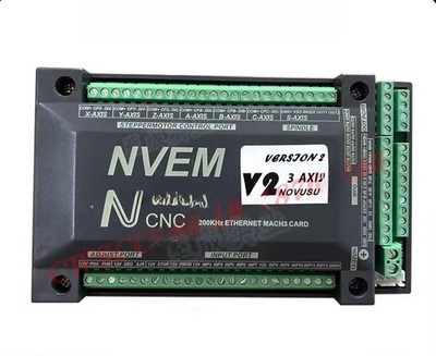 Ethernet MACH3 Interface Board 3/4/5/6 axis Control Card NVEM CNC controller 1pc