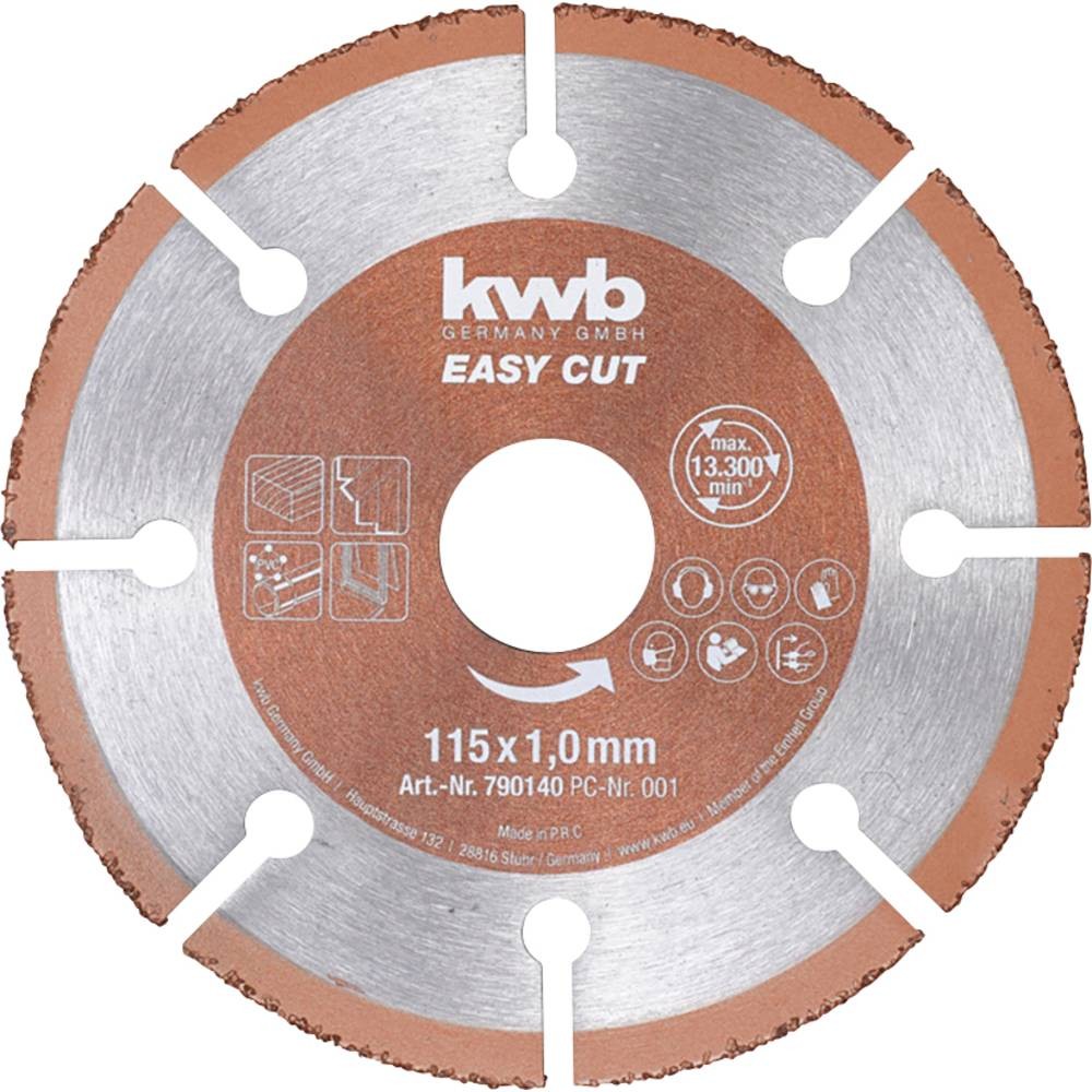 Disque à tronçonner 150 mm kwb pour réussir vos découpes de tubes en PVC et cuivre
