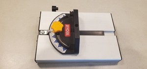 Ryobi 4 x 36 Belt & Disc Sander Work Table with Miter Gauge.