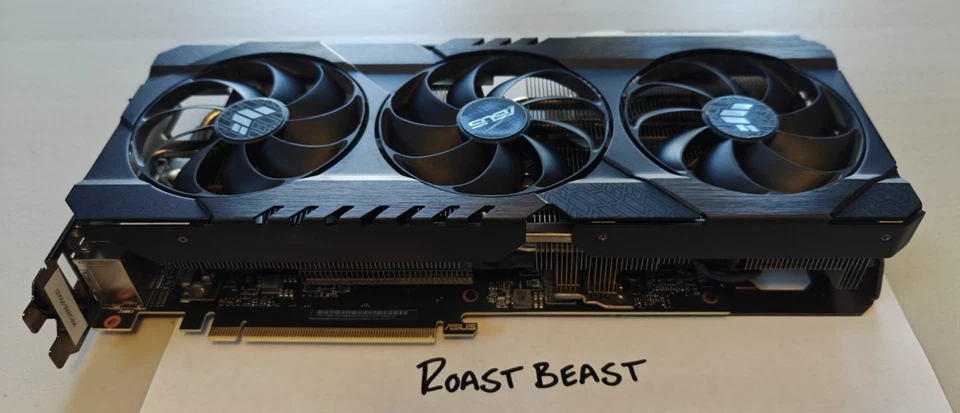 ASUS GeForce TUF-RTX 3080 10GB Video Card PC - Image 2 of 4