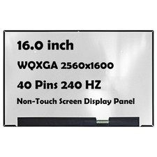 16" B160QAN02.2 B160QAN02.2 2560x1600 240Hz LCD Non-Touch Screen Display Panel