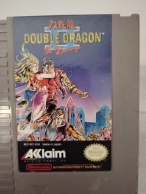 Double Dragon II: The Revenge Nintendo NES 1985 Not Tested Game Cartridge