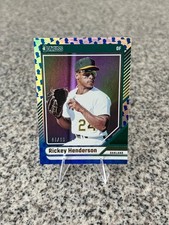 2024 Panini Donruss Presidential Collection Rickey Henderson #25 Color Match /46