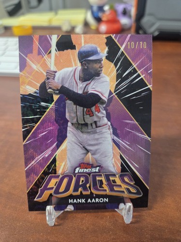2026 Topps Finest Hank Aaron Black Mini Diamond (RAW)