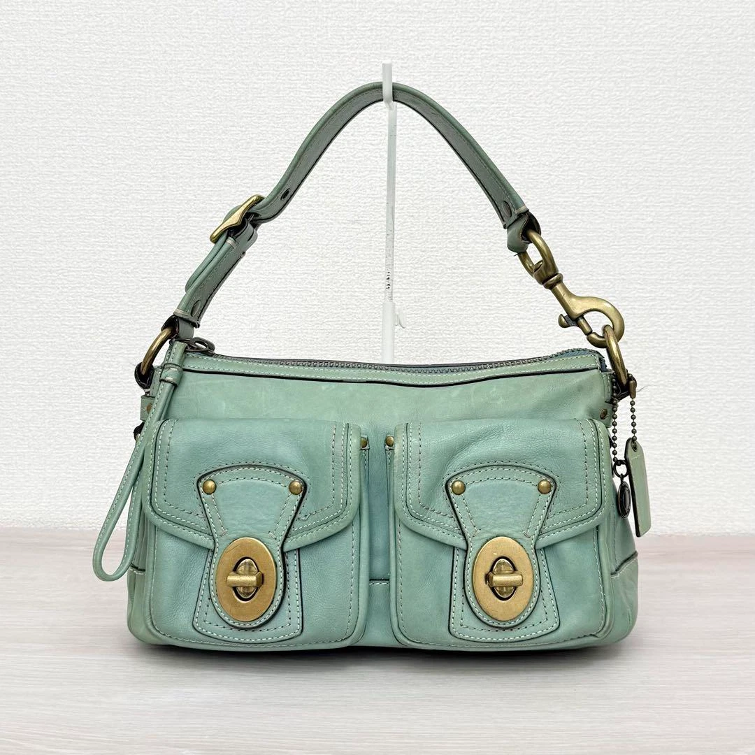 Coach Legacy 65Th Anniversary Leather Turnlock Shoulder Bag