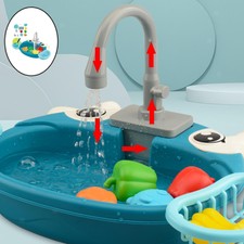 Küchenspüle Spielzeug mit fließendem Wasse...