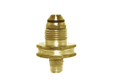 REGO 970HT Brass Soft Nose POL x 1/4" M.NPT Fitting Handwheel Propane LP Gas