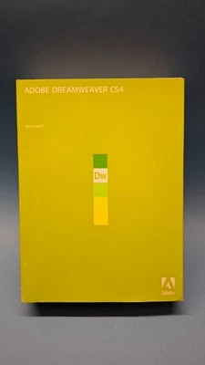Adobe Dreamweaver CS4 for Windows – with Serial Number – Boxed - v gd condition - Image 1 of 2