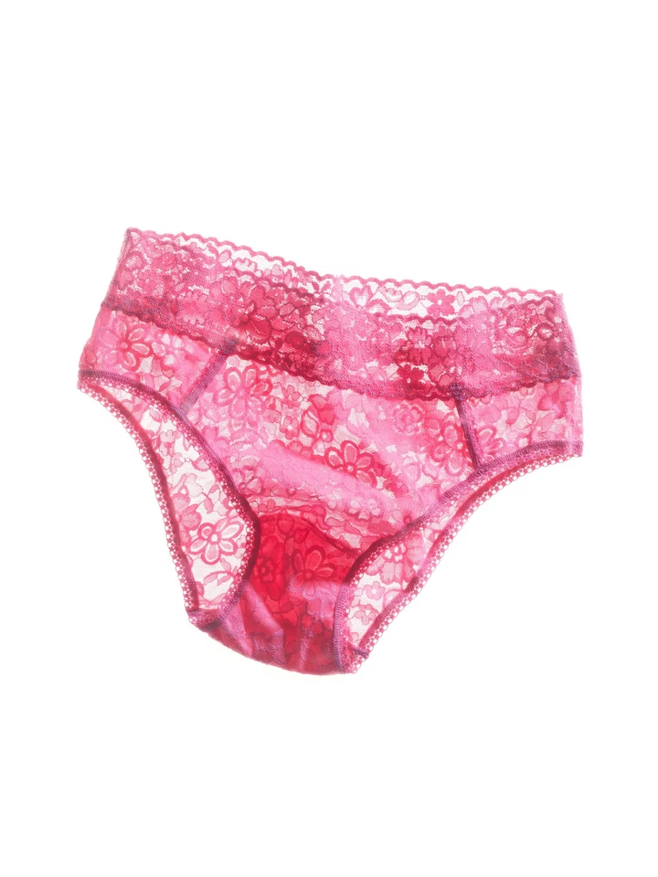 Hanky Panky DREAM HOUSE PINK Daily Lace Girl Brief Panty, US Medium - Image 4 of 4