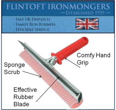 squeegee scrubber grip