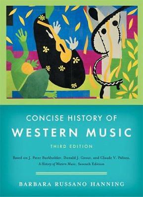 Concise History of Western Music by Hanning, Barbara Russano