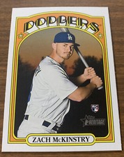 2021 Topps Heritage High Number Baseball Base Rookie #686 Zach McKinstry RC