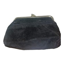 Coin Purse, Kiss Lock Coin Purse for Women, Large Capacity Coin Pouch Black C0