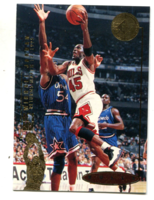 upper deck シフ　サインカード Michael Jordan 1995 Upper Deck SP Championship Series #41