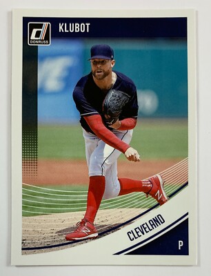 2018 Panini Donruss #153 Corey Kluber Card MC1