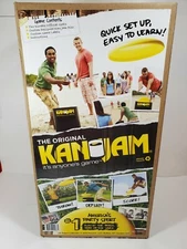 Kanjam Portable Disc Slam Outdoor Game  Durable Weather Resistant Material New