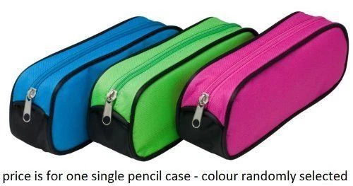 Tiger Pencil Case - Oval Wedge Shaped Design x 1 single - Picture 1 of 1