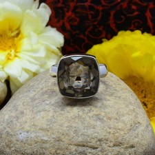 Brilliant Smoky Topaz Gemstone 925 Sterling Silver Handmade Ring All Size