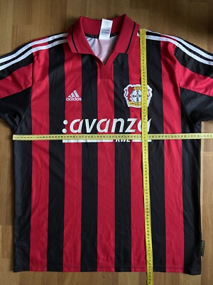 BAYER LEVERKUSEN 1999 2000 FOOTBALL SHIRT JERSEY ADIDAS MATCH WORN