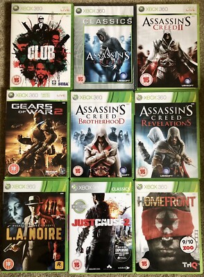 Xbox 360 Spielepaket X9 Spiele