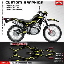 Kungfu Graphics Waterproof Sticker Kit for Yamaha Serow XT 250 XT250 2005-2020