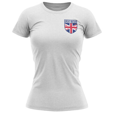 Großbritannien Flagge Abzeichen T-Shirt Fußball Land Vereinigtes Königreich British Geschenk...