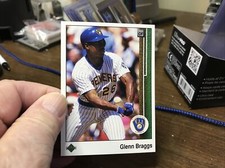 1989 Upper Deck Baseball Glenn Braggs Milwaukee Brewers #504