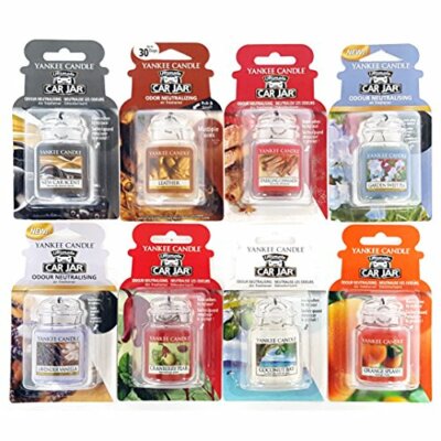 YANKEE CANDLE Car Jar Profumatore Deodorante Auto Giara Piccola Fragranze  Varie | eBay