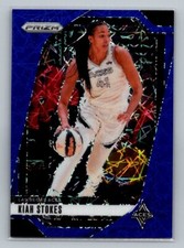 Kiah Stokes 2024 Panini Prizm WNBA Blue Velocity #122