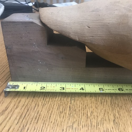 Vtg Wood Carving Duck Body Prototype And Jig - Picture 7 of 7