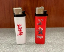 Vintage Nebraska Cornhuskers Disposable Plastic Cigarette Lighters NOT WORKING