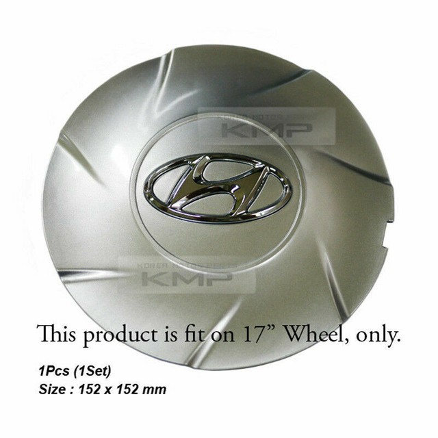 OEM Genuine 17" Wheel Center Hub Cap Cover 1Pcs For HYUNDAI 20112013