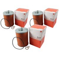 3X Mahle / Knecht ÖLfilter OX 71D Oil Filter