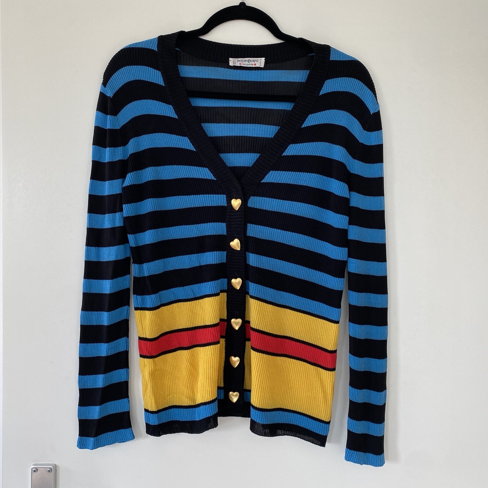 Cardigan Yves Saint Laurent giacca vintage taglia S M