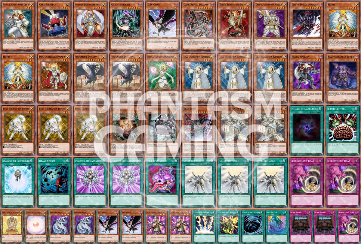 Twilight Edison Deck Lyla Wulf Ryko Judgment Dragon Gorz